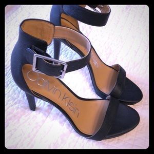 Calvin Klein black heels
